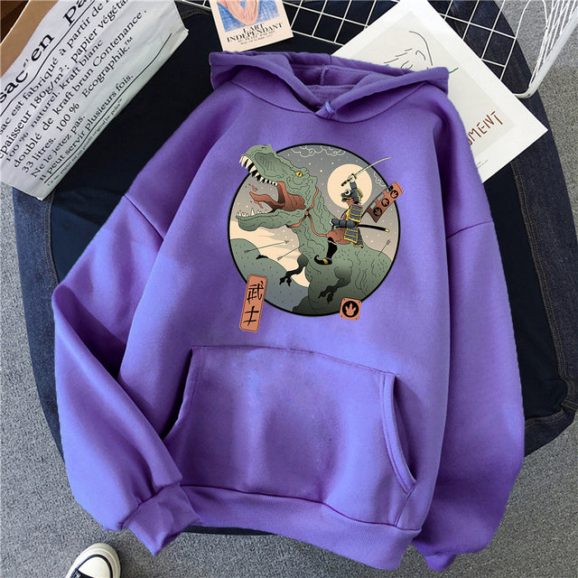 Mount Pattern Hoodies Japan Landscape Man Pullover Warm