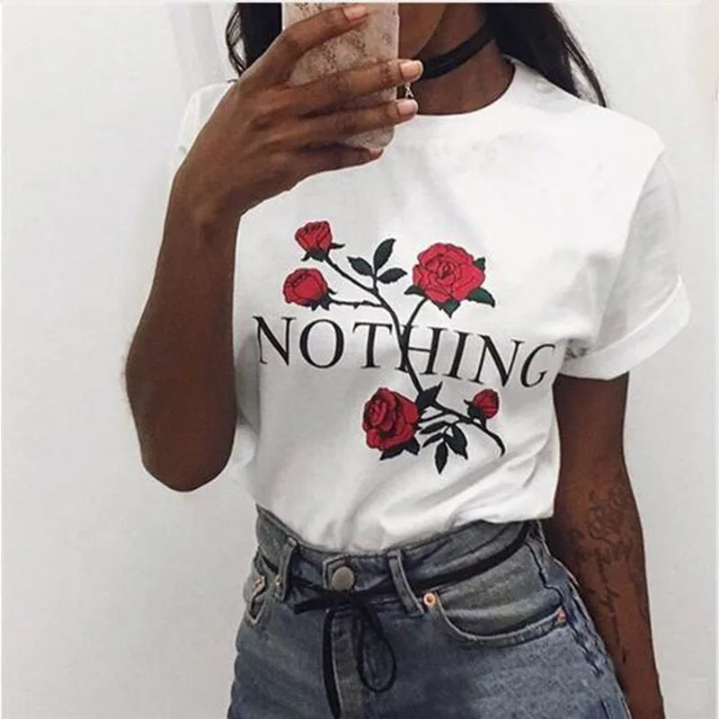 2019 New Women T-shirts Casual Harajuku Love Printed Tops Tee Summer Female T shirt Short Sleeve T shirt For Women Clothing