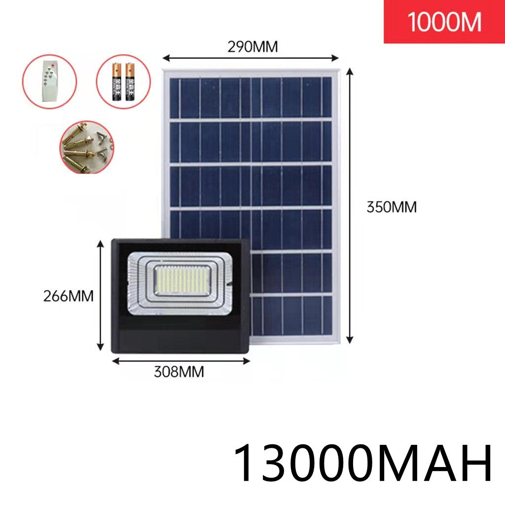 New Solar Light Outdoor Rainproof Rodless Rechargeable LED Lighting