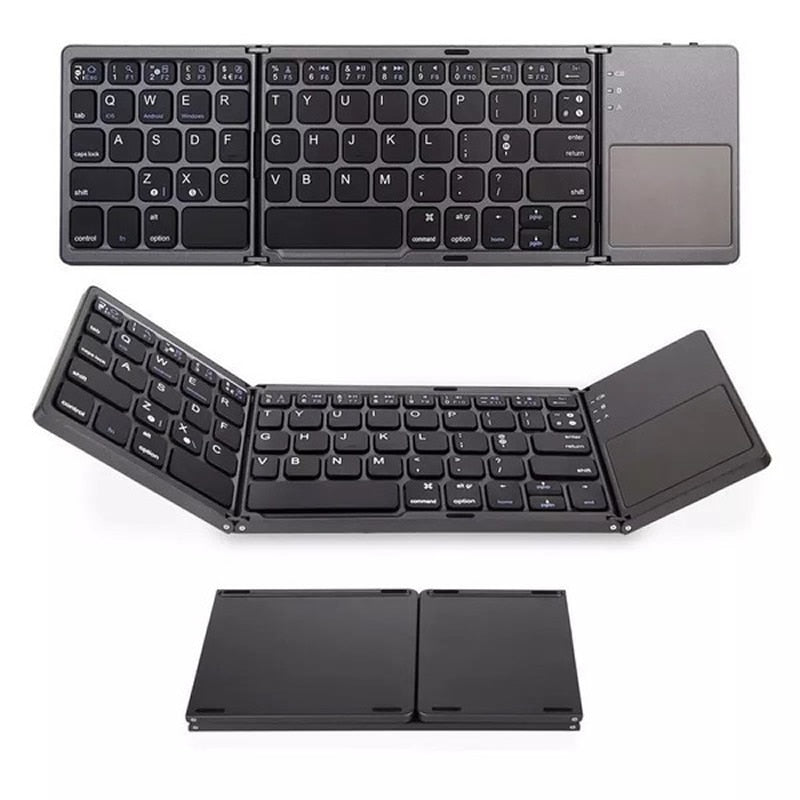 SLEEK™ Portable Bluetooth Keyboard With Touchpad