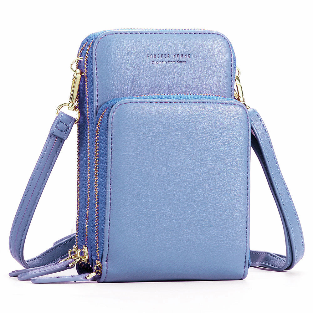 Large-capacity multi-function mobile phone bag