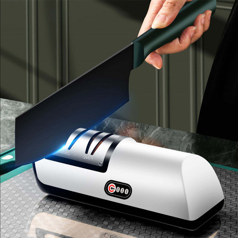 USB Automatic Rechargeable Electric Knife Sharpener