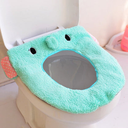 Home Use Cute Cartoon Stickable Toilet Seat