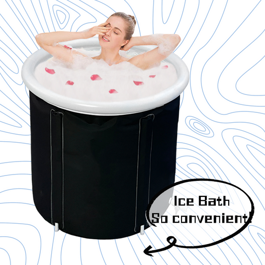 Portable Ice Baths Inflatable Air Ring PVC Bath Bath Household Bath Tub