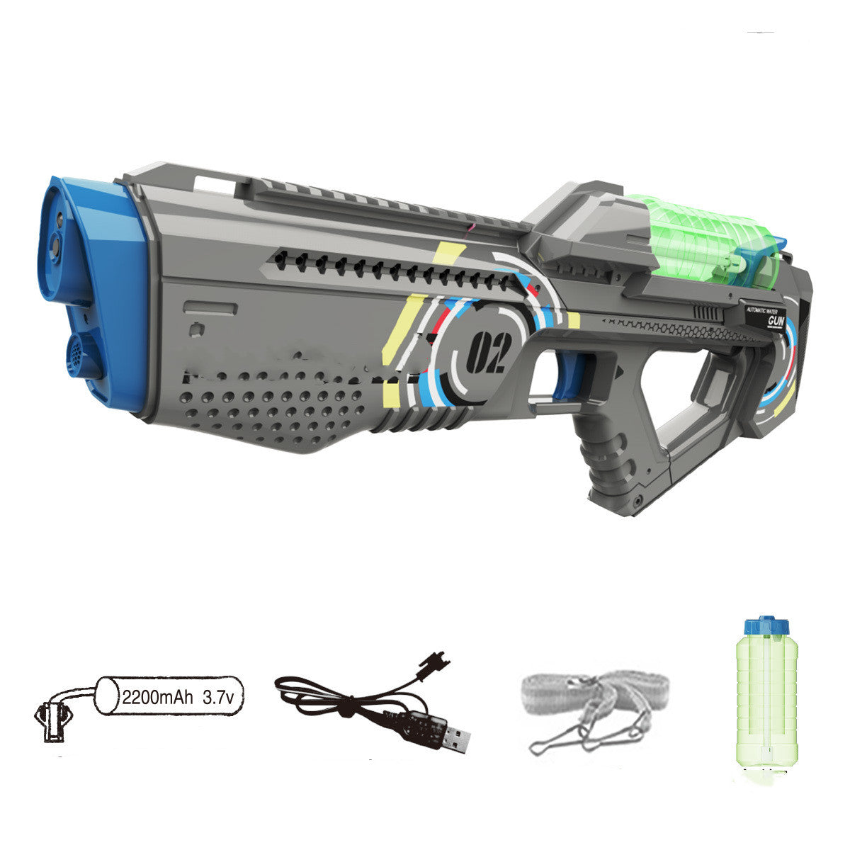 Rechargeable Automatic Electric Water Gun