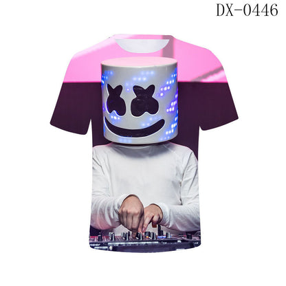 3D men's and women's T-shirts