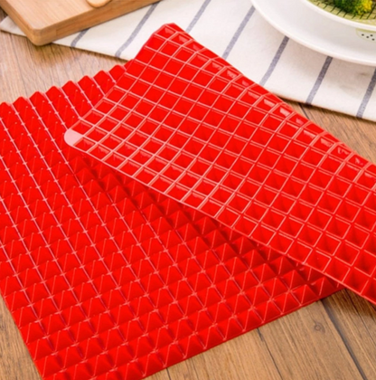 Non-Stick Silicone Pyramid Cooking Mat