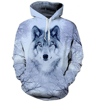 Autumn Glow Wolf hoodie