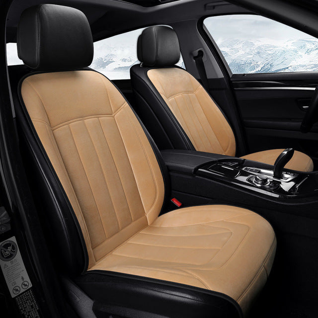 Winter car heating cushion