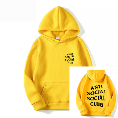 "Anti Social Club" Hoodie Men And Women