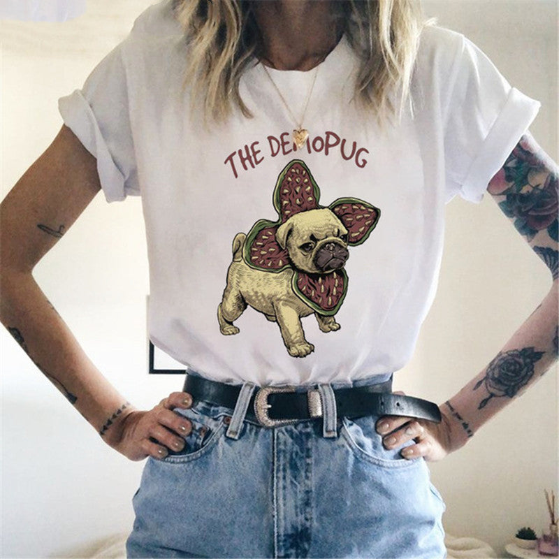 The Demopug T-shirts for women