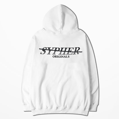 Retro Graffiti Hip-Hop Hip-hHop Hooded Plus Velvet Sweater Men's And Women's Hoodies