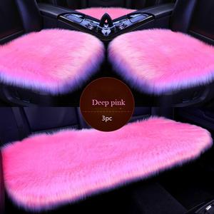 Winter plush car seat