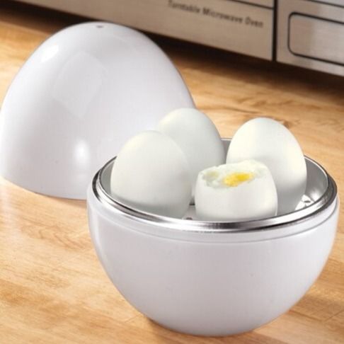 Microwave Egg-shaped Steamer Kitchen Gadgets