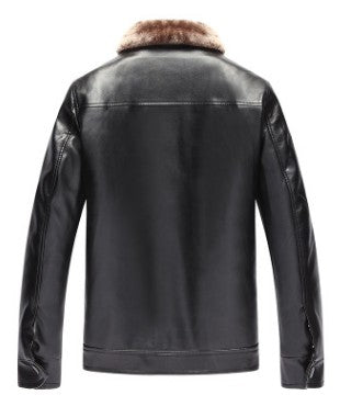 Men's Winter Leather Jacket