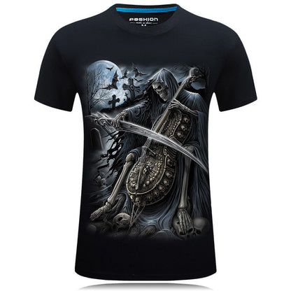 Men's short sleeved 3D T-shirts