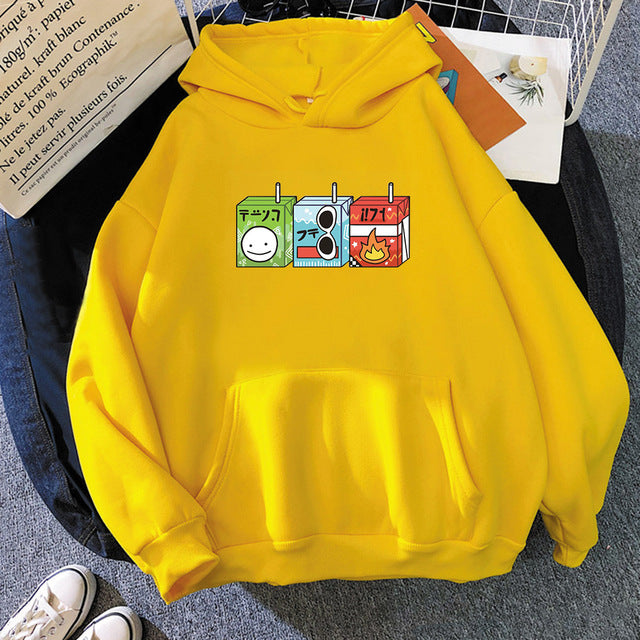 Dream Team Juice Boxes Print Hoodies Dream Smp Aesthetic