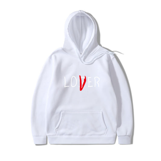 Printed Hooded Sweater men's and women's hoodies