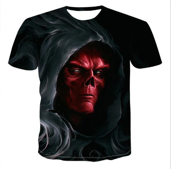 Mens Skull T shirts 3D t- shirts