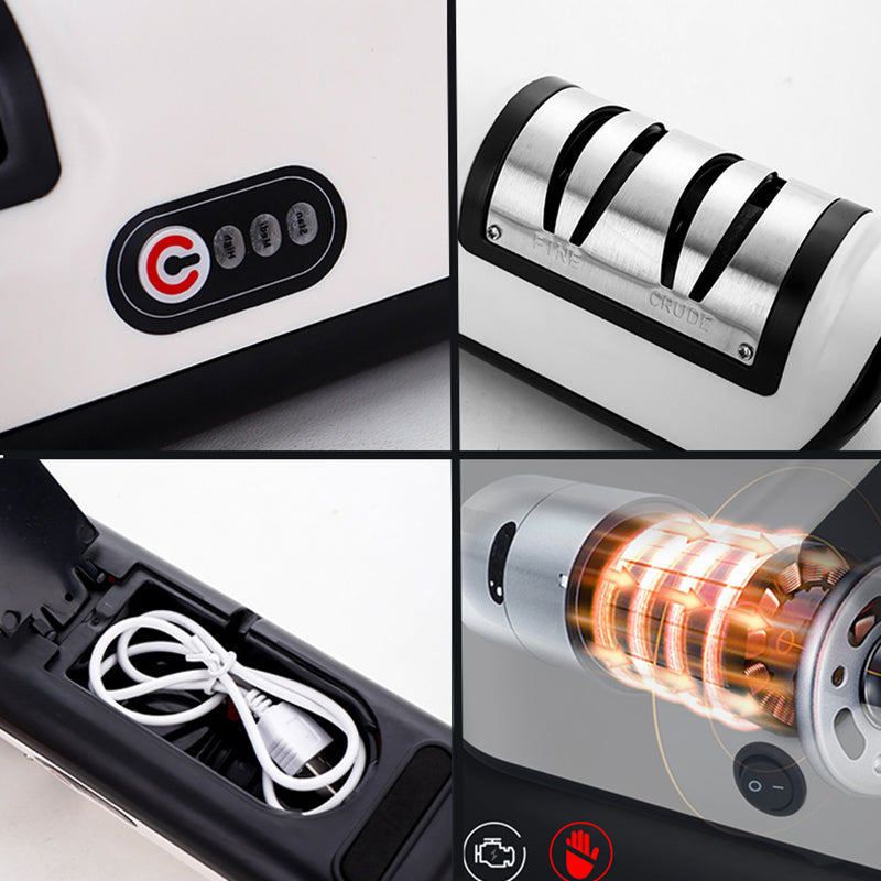 USB Automatic Rechargeable Electric Knife Sharpener