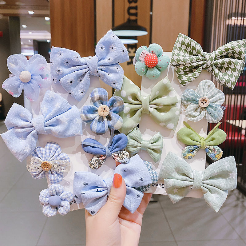Bow Hair Clip Set Little Princess Does Not Hurt Her Hair