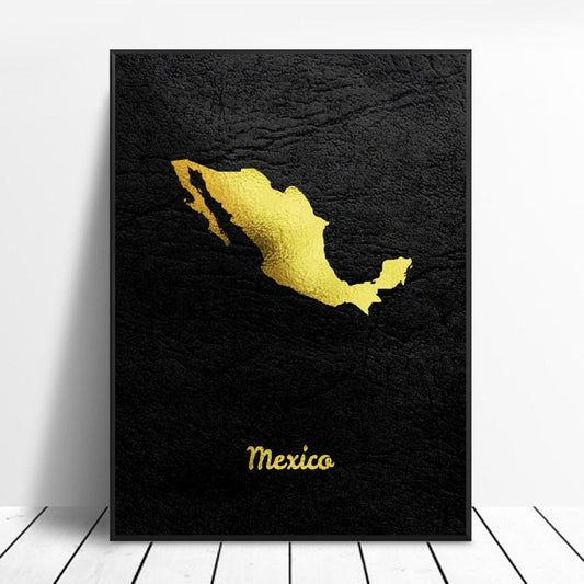 Decorative Mexico Canvas Painting Core Frameless High-definition