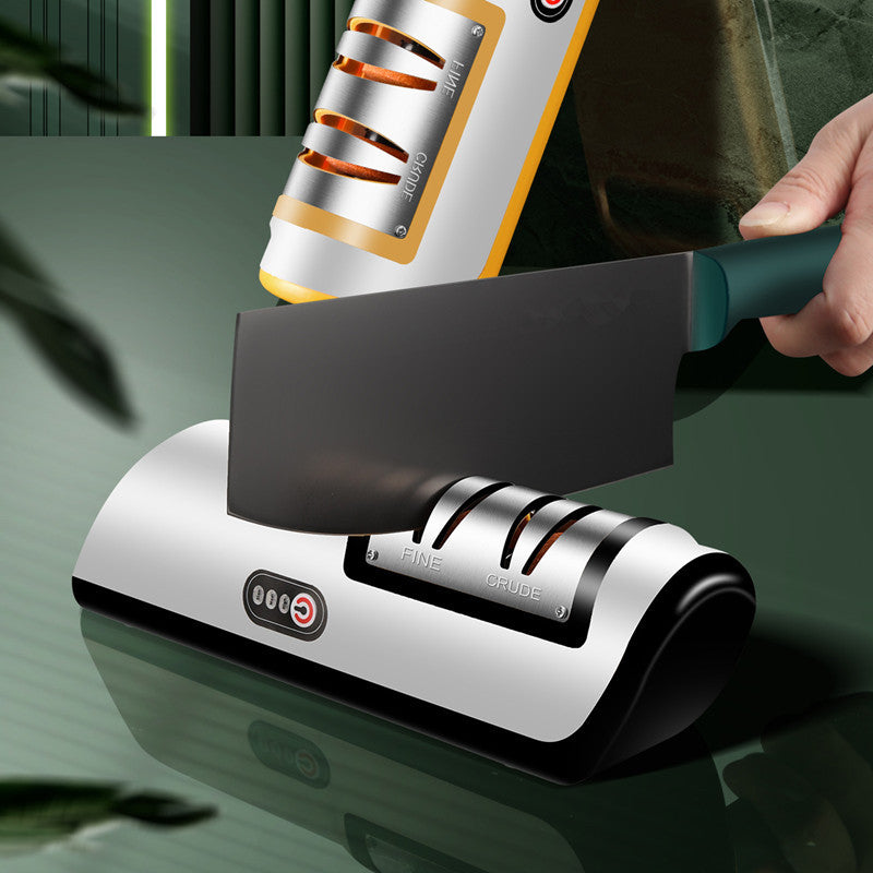 USB Automatic Rechargeable Electric Knife Sharpener