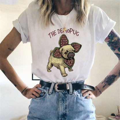 The Demopug T-shirts for women