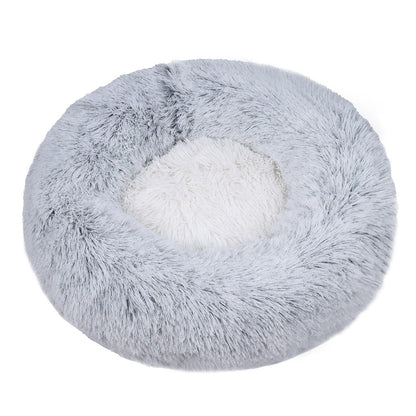 Winter Warm Plush Kennel Round