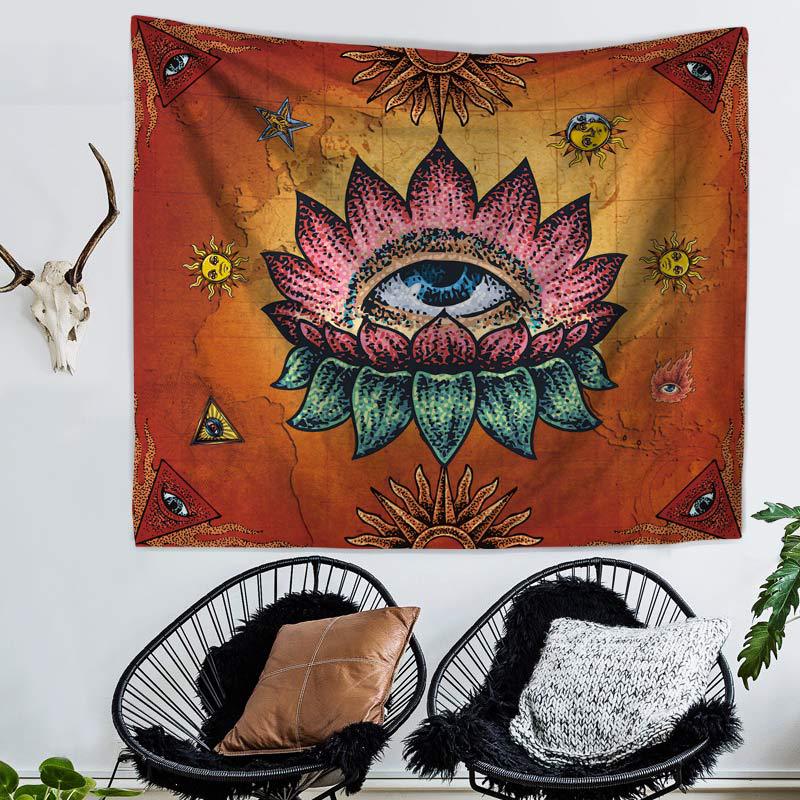 New Original Ethnic Style Eye Print Home Tapestry