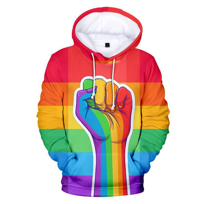 3D printed men's and women's hoodies