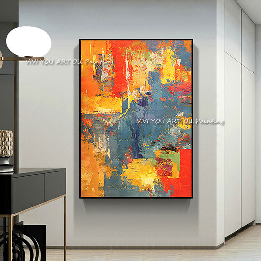 High Quality Abstract Oil Painting On Canvas