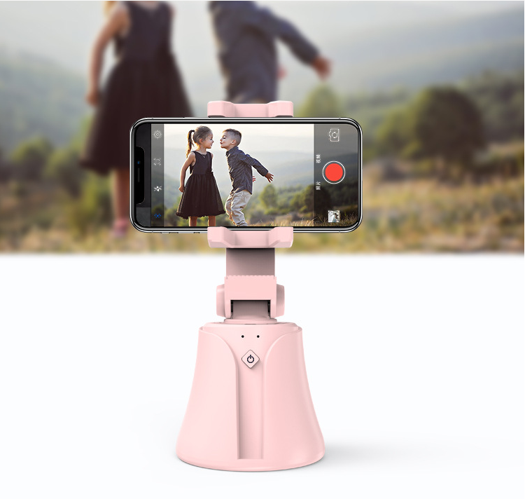 AI Smart Follow-up 360 Degrees Revolving Cloud Platform Selfie Stick