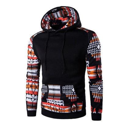 Men's Aztec Pattern Hoodies