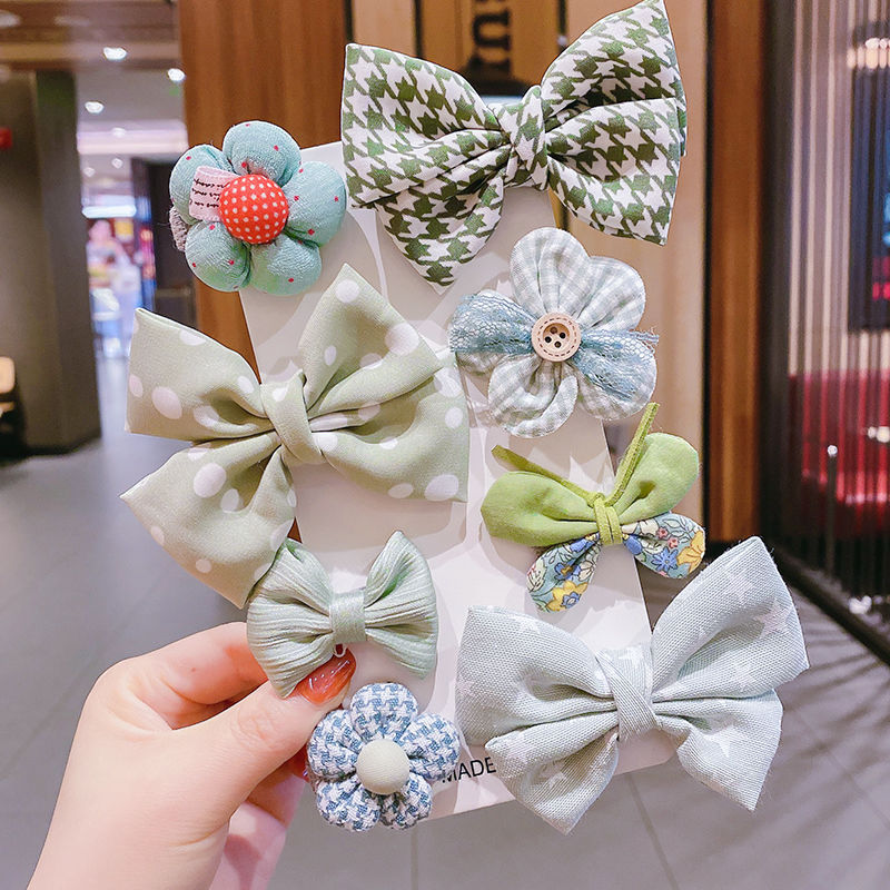 Bow Hair Clip Set Little Princess Does Not Hurt Her Hair