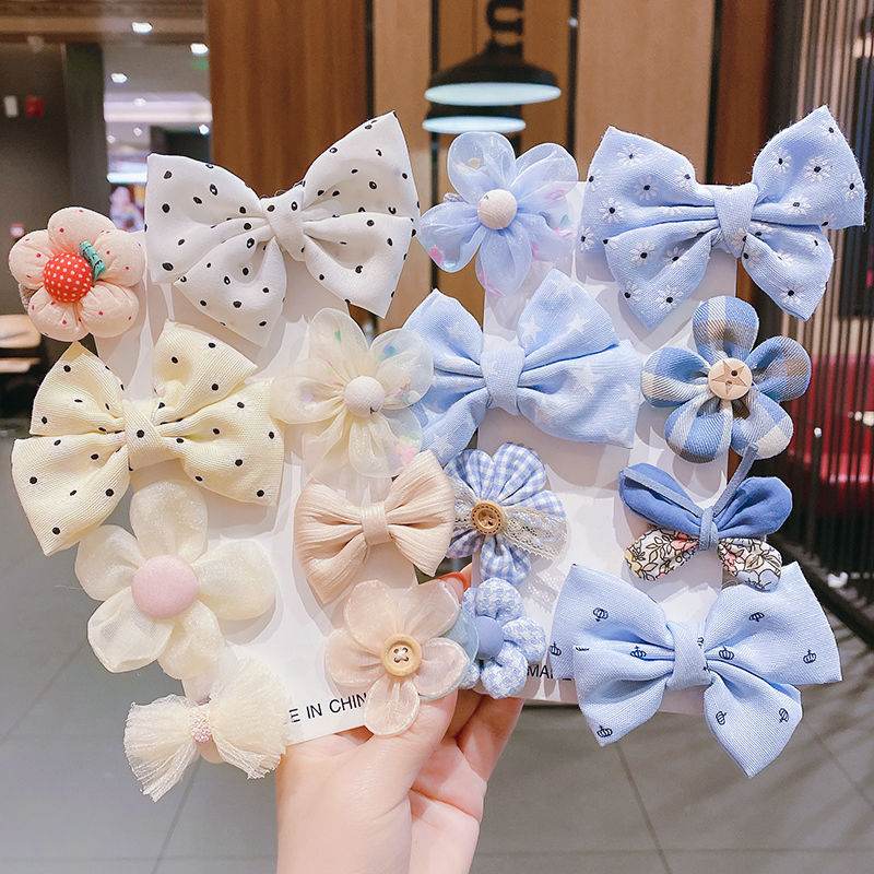 Bow Hair Clip Set Little Princess Does Not Hurt Her Hair