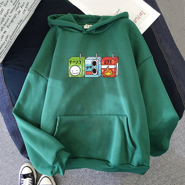 Dream Team Juice Boxes Print Hoodies Dream Smp Aesthetic