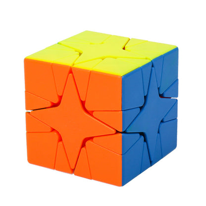 Smooth Special-shaped Double-rotating Puzzle Matte Cube