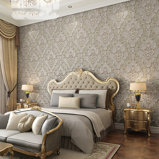 3D Three-dimensional Luxury Bedroom TV Background Living Room Retro