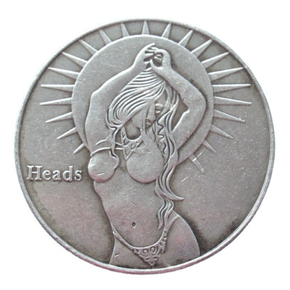 Foreign Copy Of Tramp Metal Coin