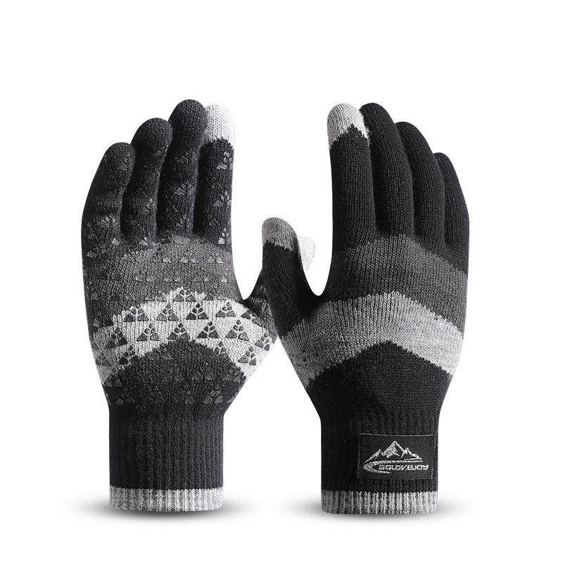 Knitted Gloves For Men And Women For Outdoor Riding