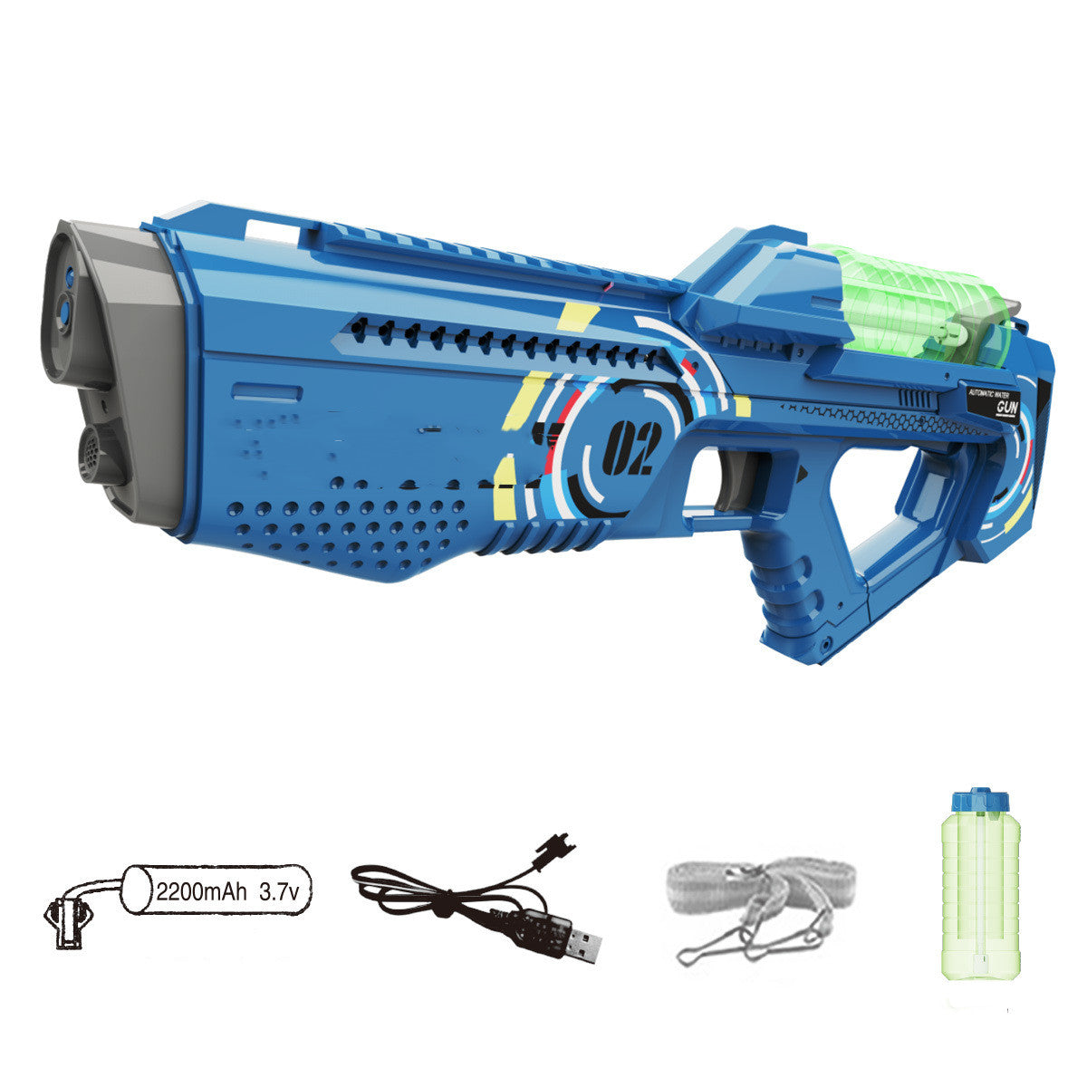 Rechargeable Automatic Electric Water Gun