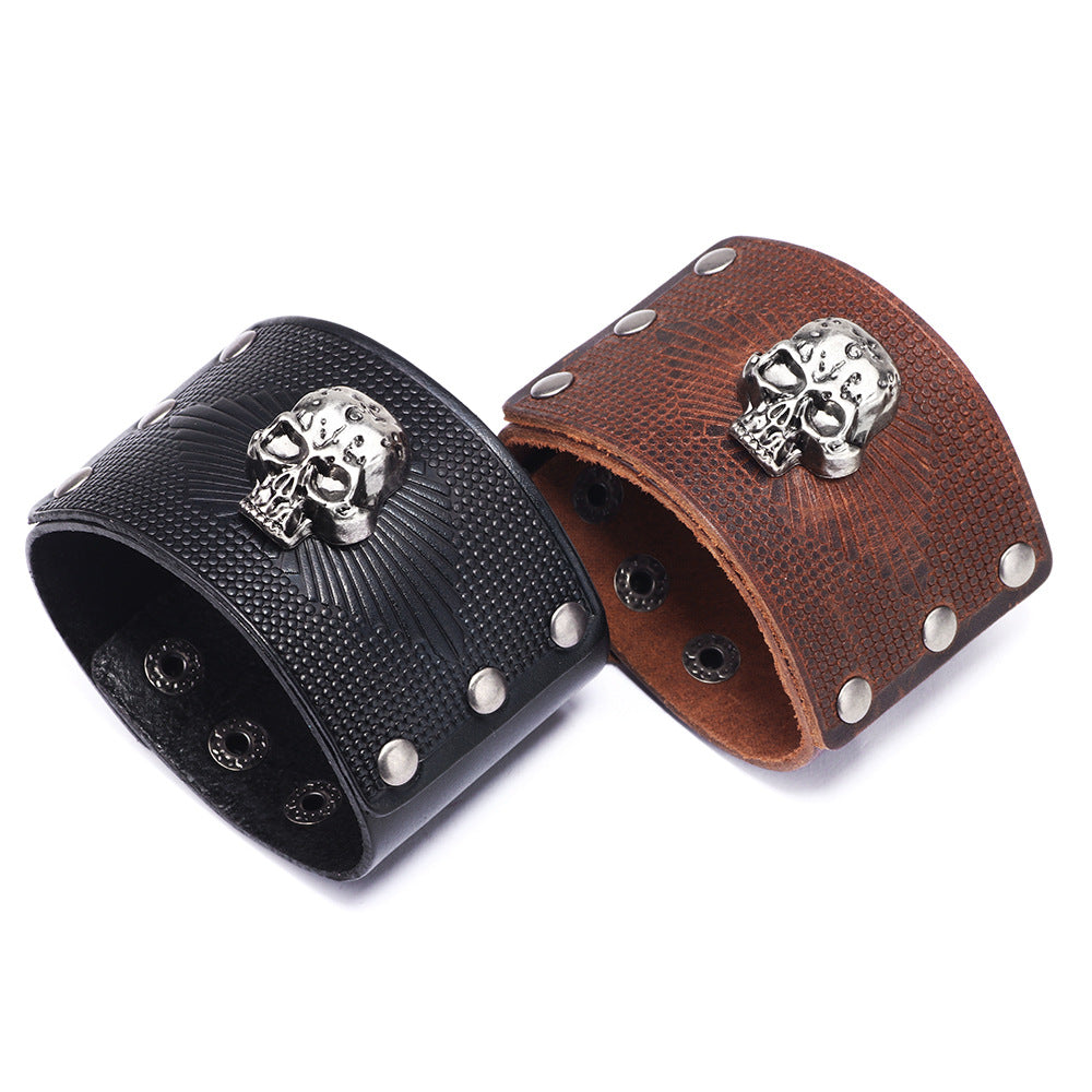 New cowhide bracelet for men