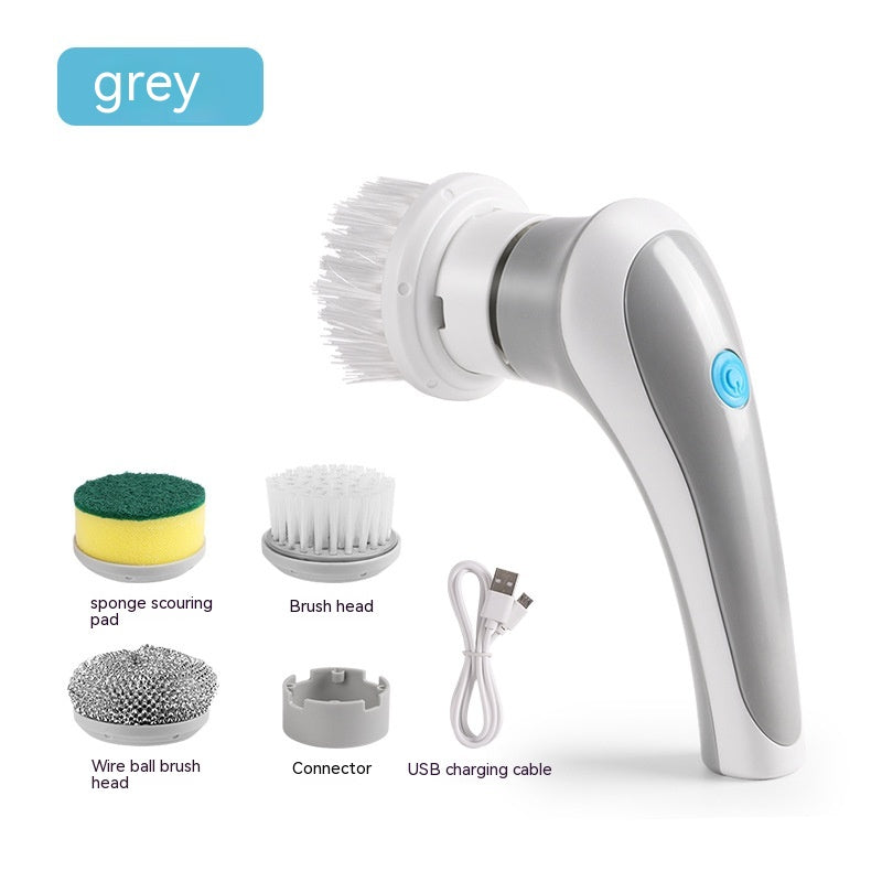 4 In 1 Spinning Scrubber Electric Cleaning Brush