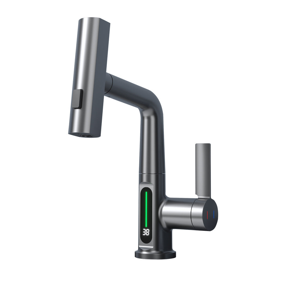 AquaGlow Digital Display Faucet