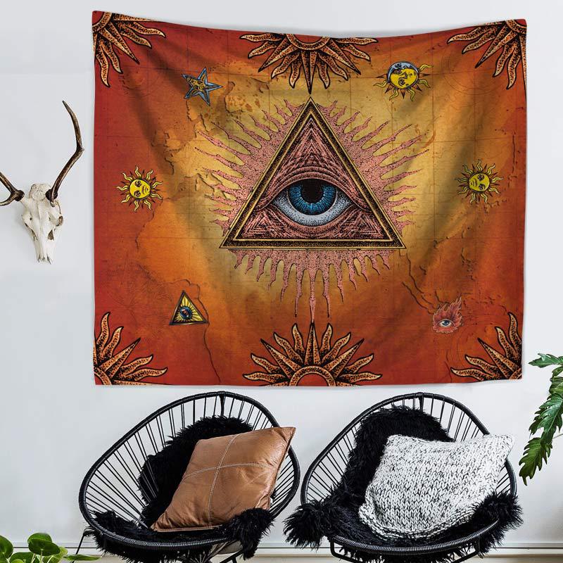 New Original Ethnic Style Eye Print Home Tapestry