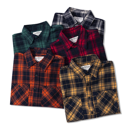 Thick heavy Plaid Shirt For Men