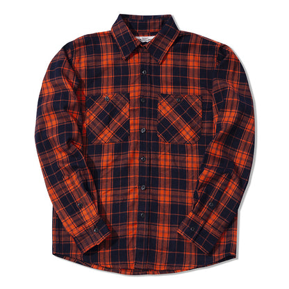 Thick heavy Plaid Shirt For Men