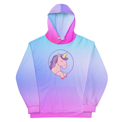 "Mrs colorful pony" Hoodie