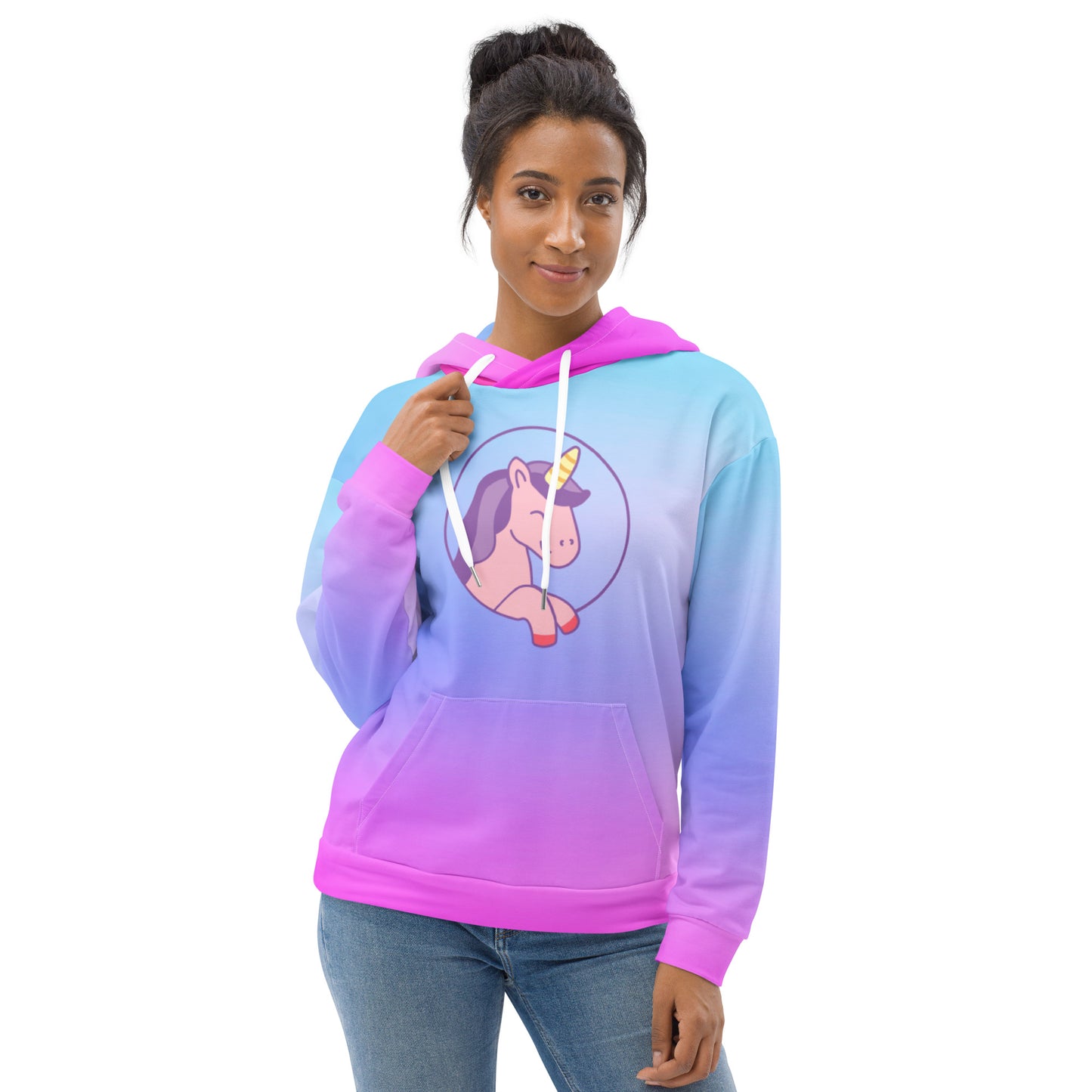 "Mrs colorful pony" Hoodie